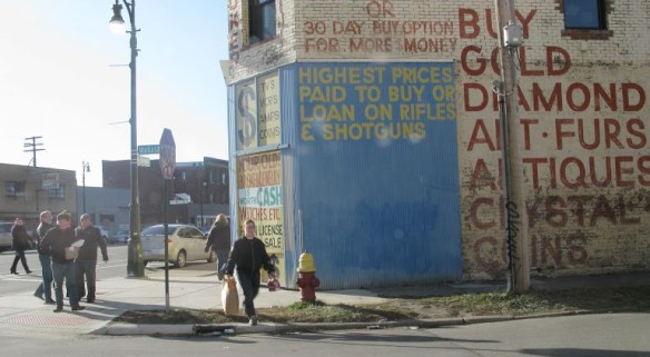 Detroit, near Michigan Central Station, 2011